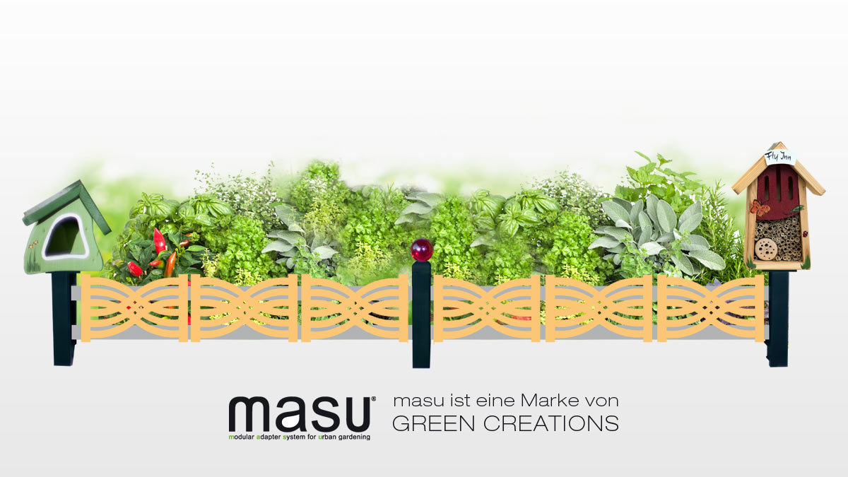   Masu makes window sills greener and more beautiful